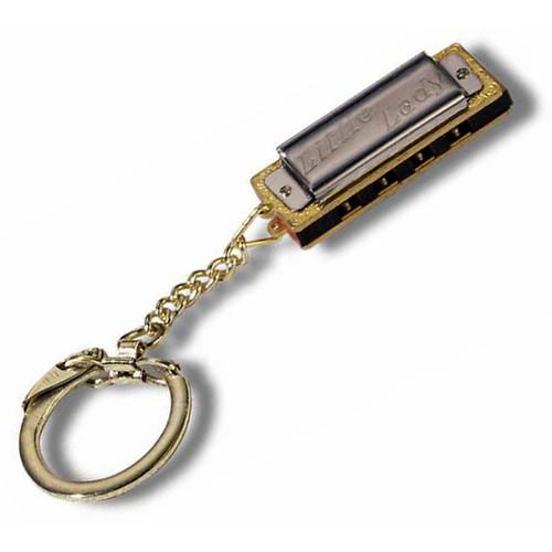 Hohner Miniatures Series Little Lady Harmonica with Keychain