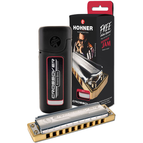 Hohner Marine Band Crossover Harmonica in the Key of G