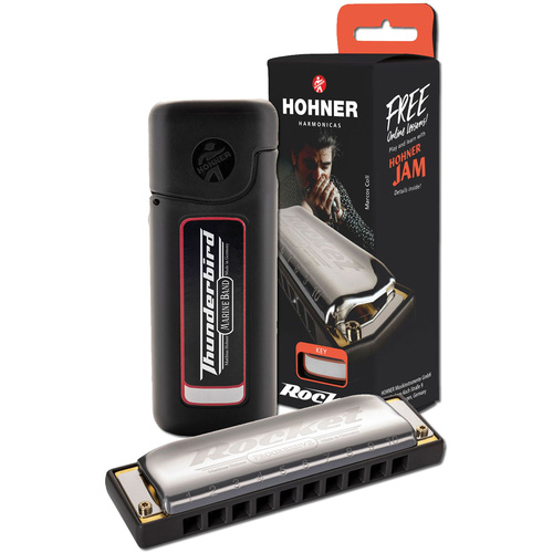 Hohner Progressive Series Rocket Harmonica in the Key of E