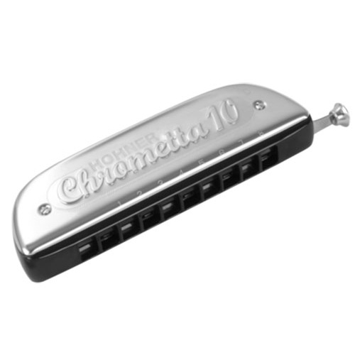 Hohner Chrometta 10 Chromatic Harmonica in the Key of C