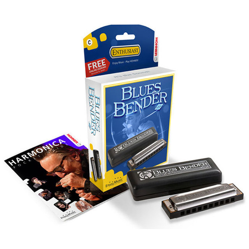 Hohner Enthusiast Series Blues Bender Harmonica in the Key of Bb