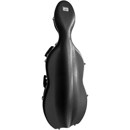 MBT ABS 4/4 Size Cello Case with Wheels in Black