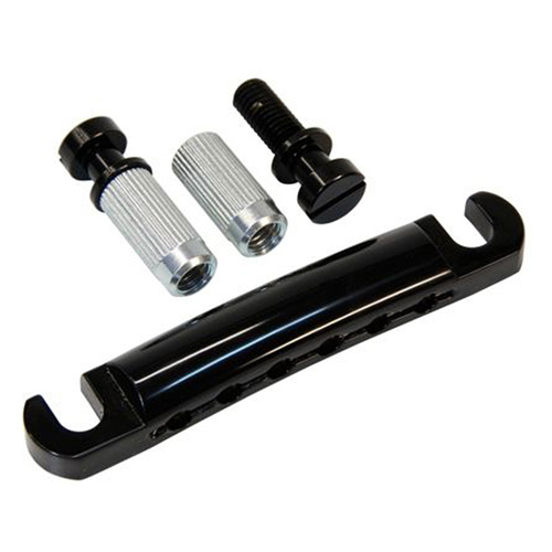 Gotoh GE101ZT Series Stop Tailpiece in Black Finish