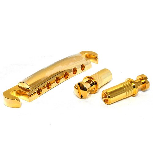 Gotoh GE101ZT Series Stop Tailpiece in Gold Finish