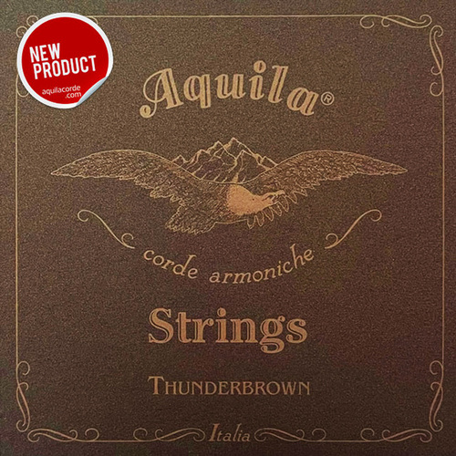 Aquila ThunderBrown 5-String Bass Uke String Set (23 - 26" Scale)