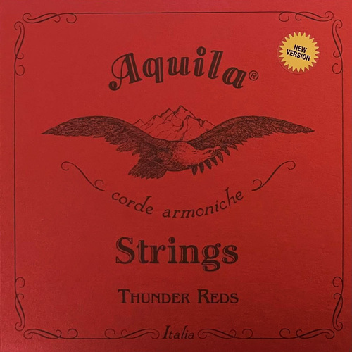 Aquila ThunderReds 4-String Bass Uke String Set (18 - 21" Scale)