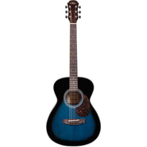 Aria ADF-01 Series Folk-Body Acoustic Guitar in Blue Shade Gloss Finish