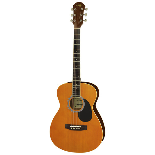 Aria AF-15 Prodigy Series Acoustic Folk Body Guitar in Natural Satin