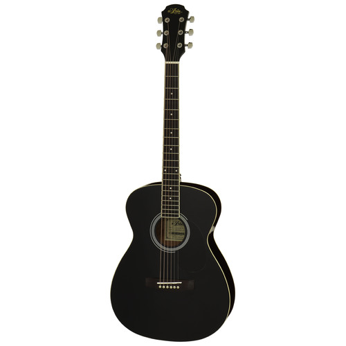 Aria AFN-15 Prodigy Series AC/EL Folk Body Guitar in Black