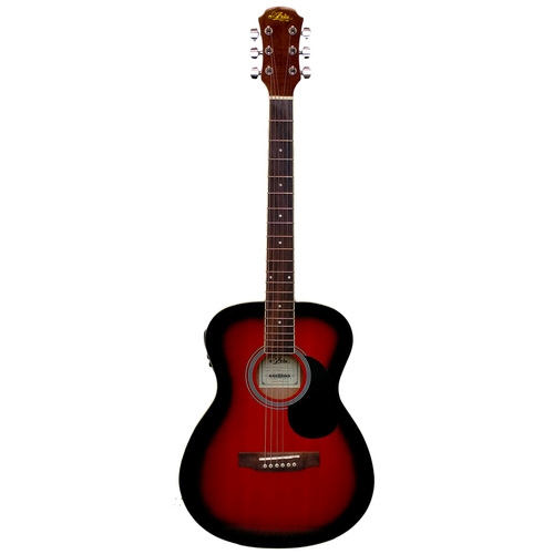 Aria AFN-15 Prodigy Series AC/EL Folk Body Guitar in Brown Sunburst