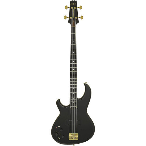 Aria Pro II SB-1000 Series Left-Handed Electric Bass Guitar in Black