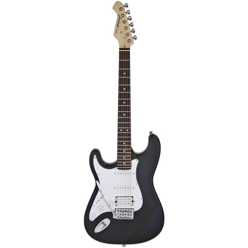 Aria STG-004 Series Left Handed Electric Guitar in Black