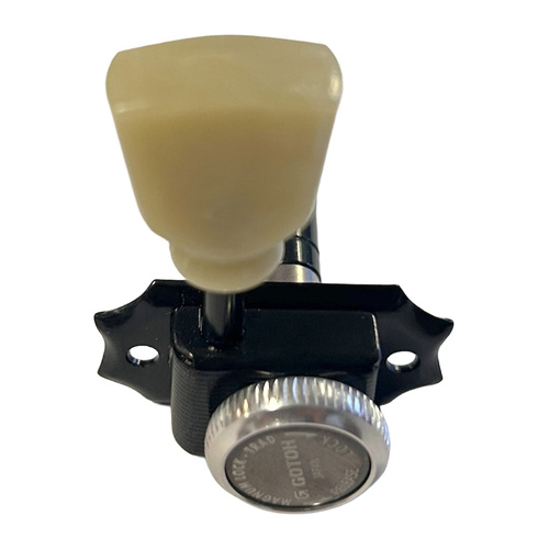 Gotoh SD90 Series Magnum Lock Electric Guitar Tuning Machines in Black Finish (3+3)