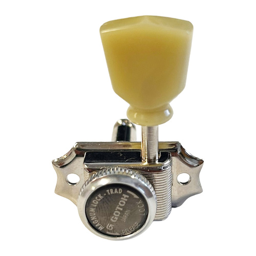 Gotoh SD90 Series Magnum Lock Electric Guitar Tuning Machines in Nickel Finish (3+3)