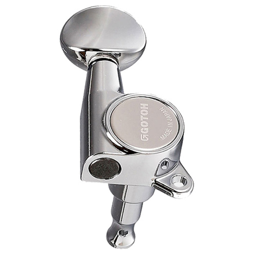 Gotoh SG381 Series Electric Guitar Tuning Machines in Chrome Finish (6