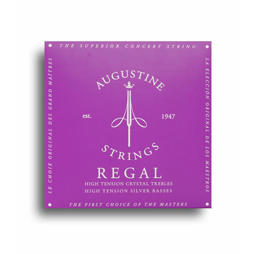 Augustine Regal Blue Strings (High Tension Crystal Trebles/High Tension Silver Basses)