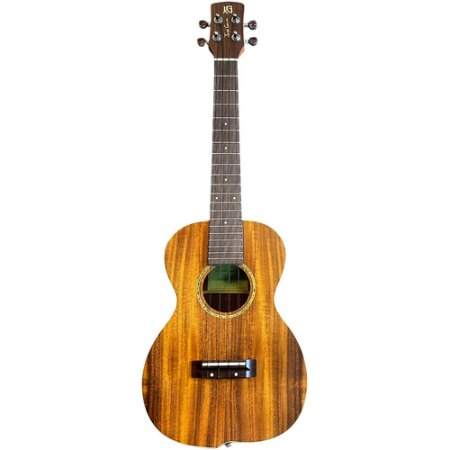 Jose Garcia AU-Series Koa Wood Tenor Ukulele with Offset Design in Natural Matt Finish