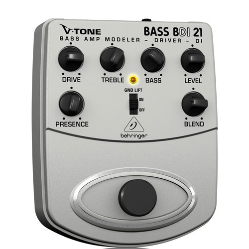 Behringer BDI21 V-Tone Bass Amp Modeler/Direct Recording Preamp & DI Box