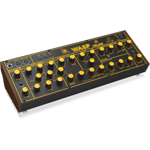 Behringer Wasp Deluxe Hybrid Synthesizer with Dual OSCs & Multi-Mode VCF