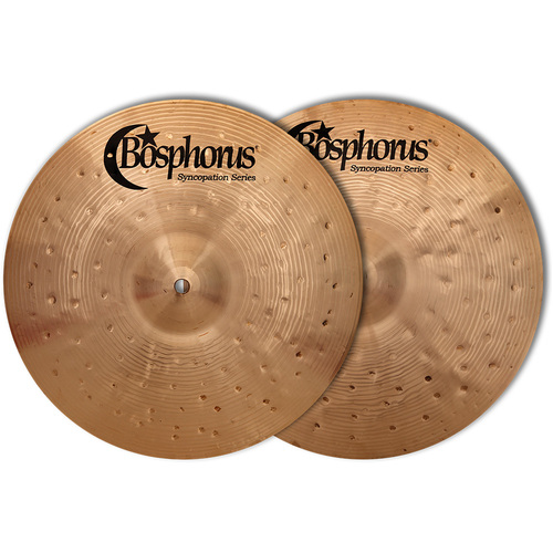Bosphorus Syncopation Series Fully Lathed 14" Hi Hats