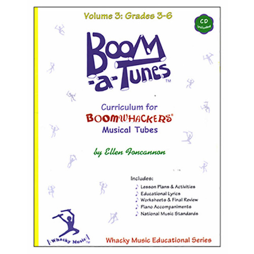 Boomwhackers "Boom-a-Tunes Volume 3" Curriculum Book/CD