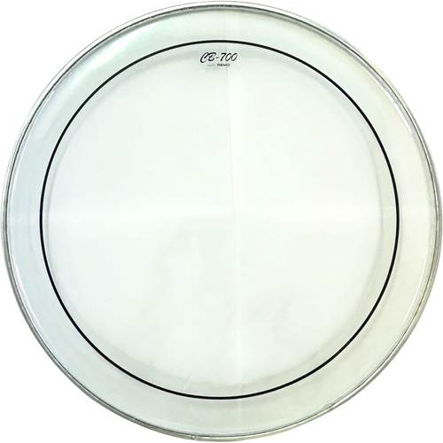 CB-700 Pinstripe Clear Bass Drum Bass Drum Head - (18")