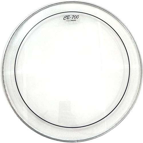 CB-700 Pinstripe Clear Bass Drum Bass Drum Head - (20")
