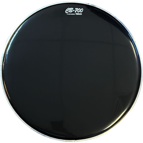 CB-700 Powerstroke Ebony Bass Drum Bass Drum Head - (18")