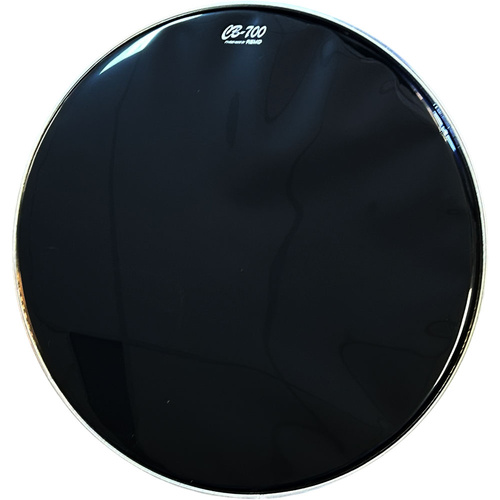 CB-700 Powerstroke Ebony Bass Drum Bass Drum Head - (24")