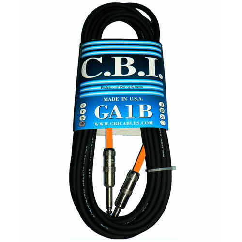 C.B.I. Cables GA1B All American Series 15ft Instrument Cable