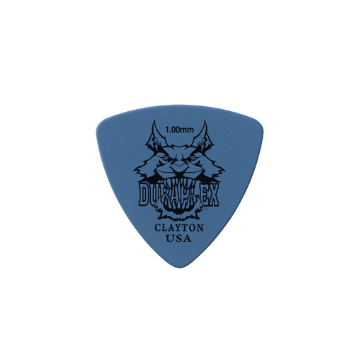 Clayton Duraplex Rounded Triangle Guitar Picks (1.00mm) - 12pk