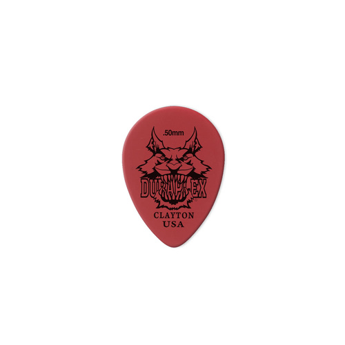 Clayton Duraplex Small Teardrop Guitar Picks (0.50mm) - 12pk