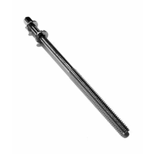 Peace Bass Drum Tension Rod 7/32" x 116mm in Chrome (Pack 1)