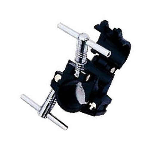 Peace Drum Rack Right Angle Pipe Clamp in Black (Pack 1)