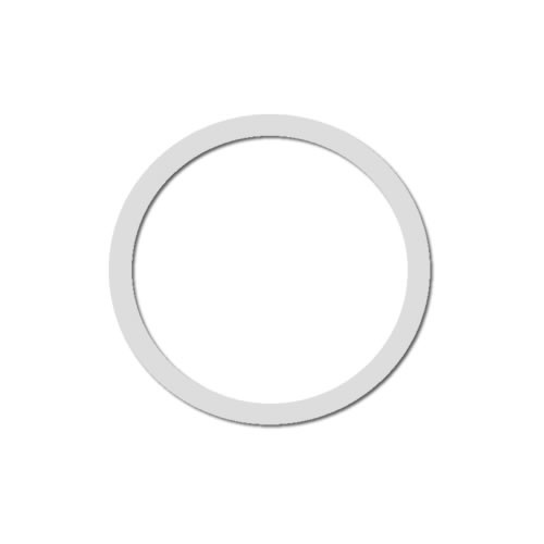 Peace 12" Plastic Drum Ring Muffler (Pack 1)