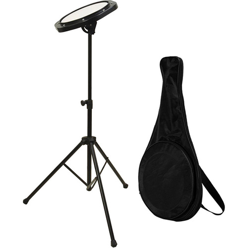 OnStage Practice Pad Kit with 8" Pad, Stand & Bag