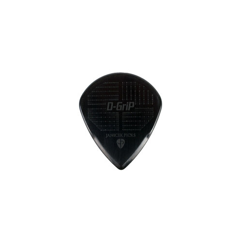 Janicek D-Grip Jazz-C Series Pick in Black (1.40mm) -36pk