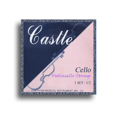 Castle Cello String Set in 1/2 Size