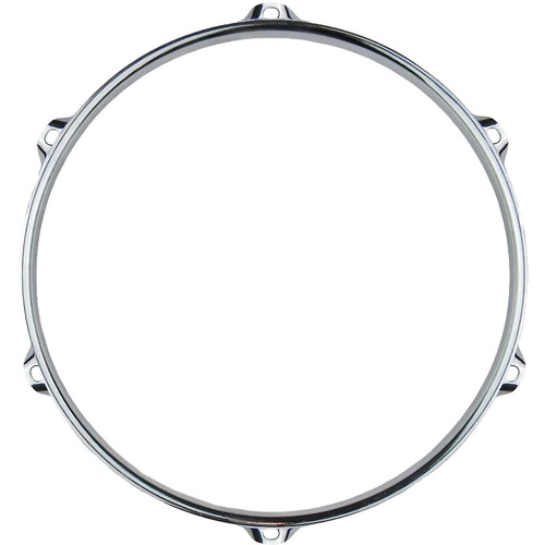 Peace 10" Chrome-Plated 6-Hole 2.3mm Snare-Side Drum Hoop (Pk-1)