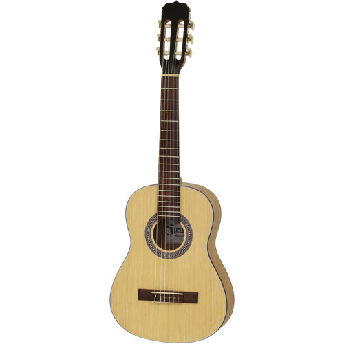 Aria Fiesta 1/2-Size Classical/Nylon String Guitar in Matte Natural