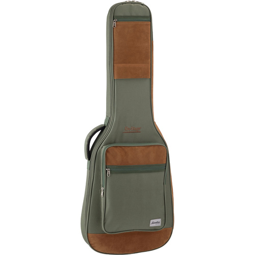 On Stage Adventure Series Electric Guitar Gig Bag in Green/Brown