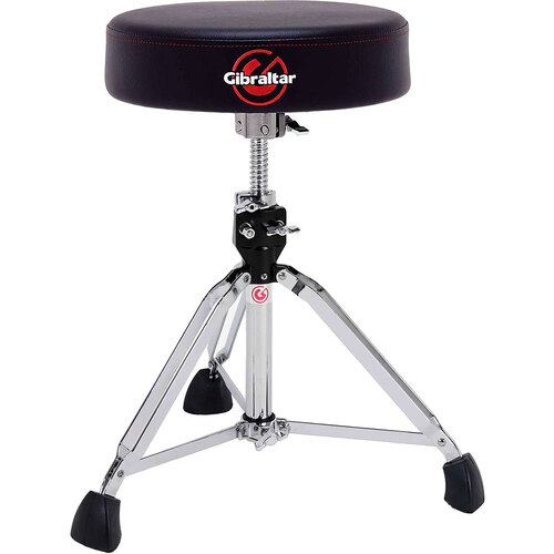 Gibraltar 9600 Series Double Braced Pro Round Drum Throne in Black