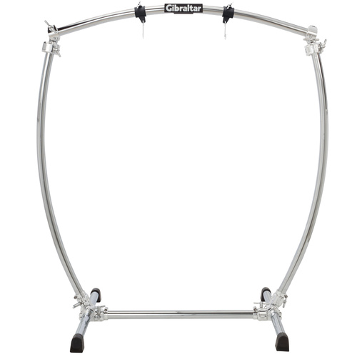 Gibraltar Large Curved Chrome Gong Stand