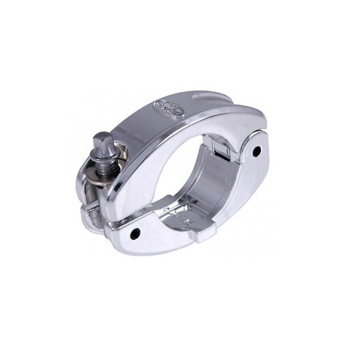 Gibraltar Chrome Series Hinged Memory Lock with Drum Key Adjust - Pk 1 