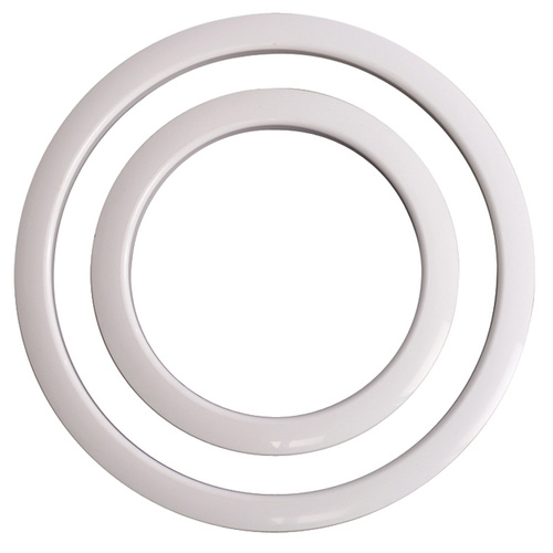 Gibraltar Port Hole Protector 6" White Finish - Pk 1