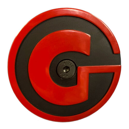 Gibraltar Drum Rack Clip-On Round Red G Logo - Pk 1