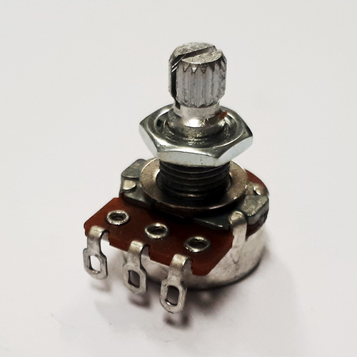 GT B250K Mini Volume Potentiometer with 15mm Split Shaft (Pk6)