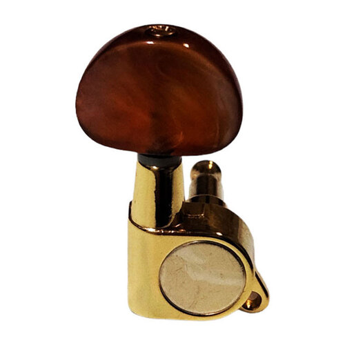 GT Acoustic/Electric Guitar Sealed Tuning Machines in Gold Finish (3+3)