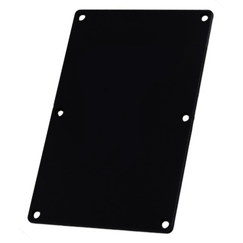 GT ABS Tremolo Spring Cover Back Plate in Black (Pk-1)