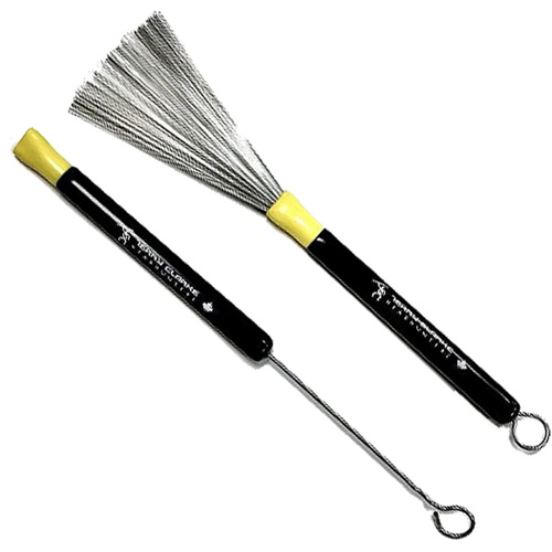 Headhunters "Terry Clarke" Fully Retractable Wire Jazz Drum Brushes (1-Pair)